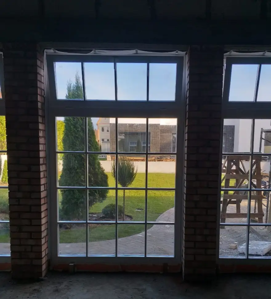 окно типа дуплекс, интерьер