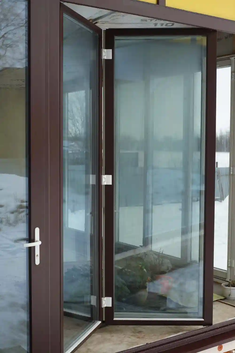 система сдвигающихся окон, 'гормошка'